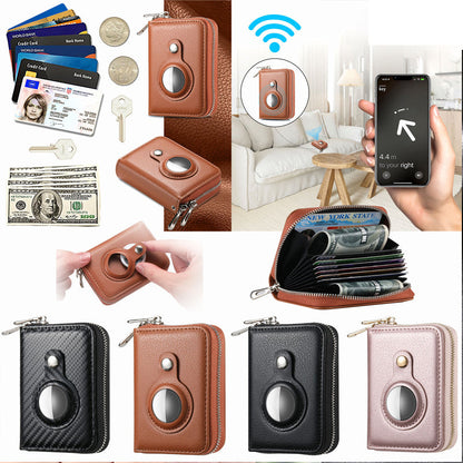 Smart RFID Blocking Leather Wallet