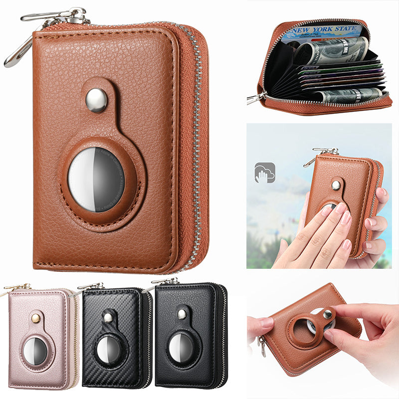 Smart RFID Blocking Leather Wallet