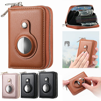 Smart RFID Blocking Leather Wallet
