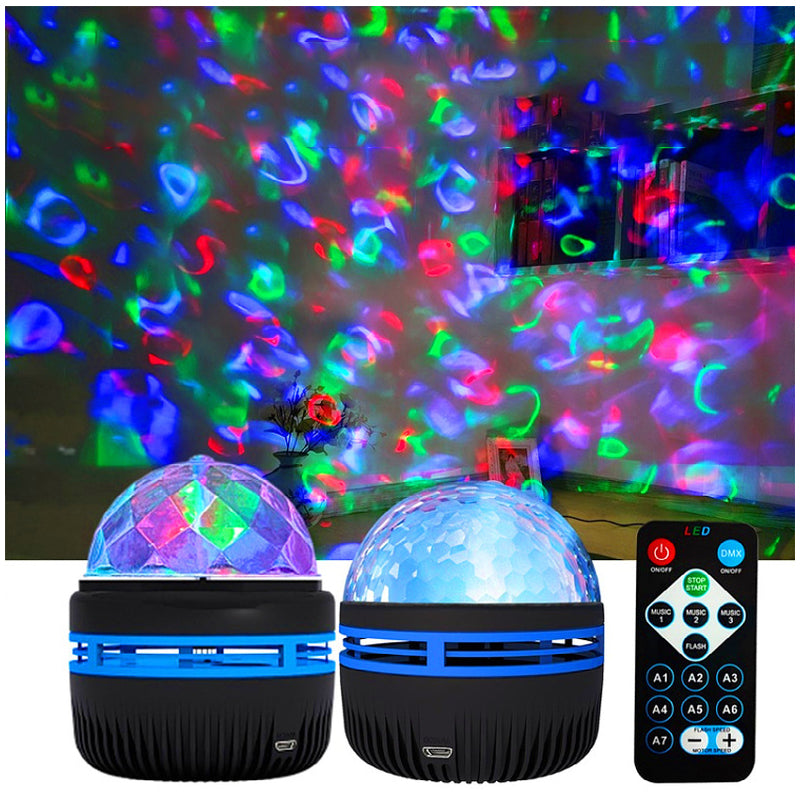 Colorful Night Sky and Wave Projector Lamp