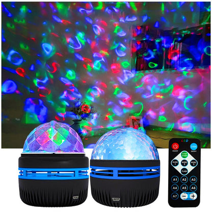Colorful Night Sky and Wave Projector Lamp