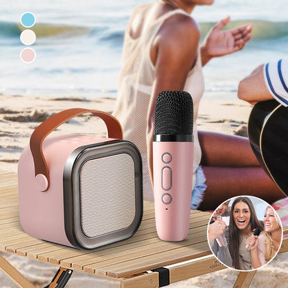 Fun Kids Portable Karaoke Machine with Wireless Mics