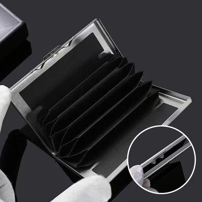 Slim Card Holder with RFID Blocking Protection