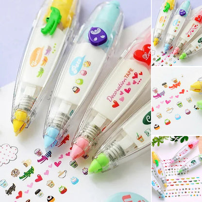 Colorful Fun Animal Masking Tape for Kids Crafts