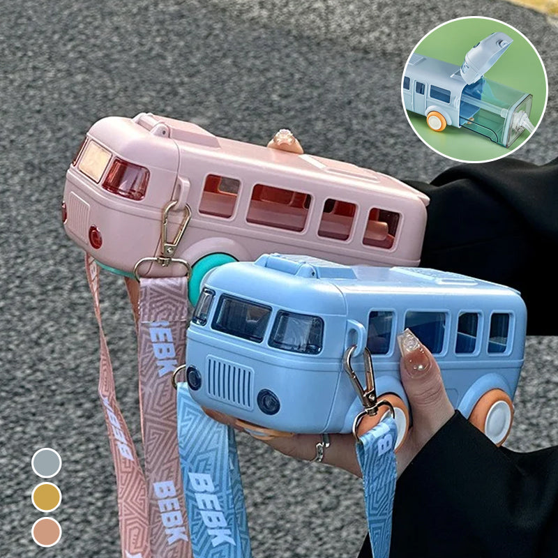Fun Bus Shaped Travel Water Bottle