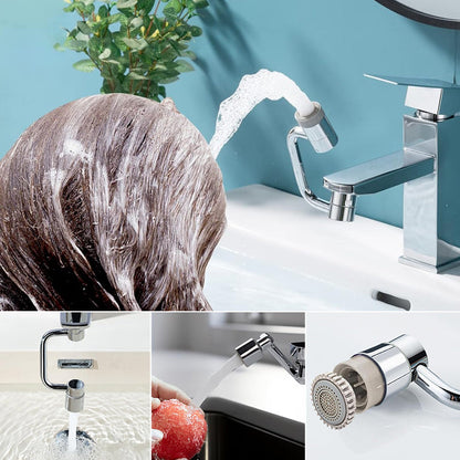Adjustable Faucet Spray Nozzle Extender