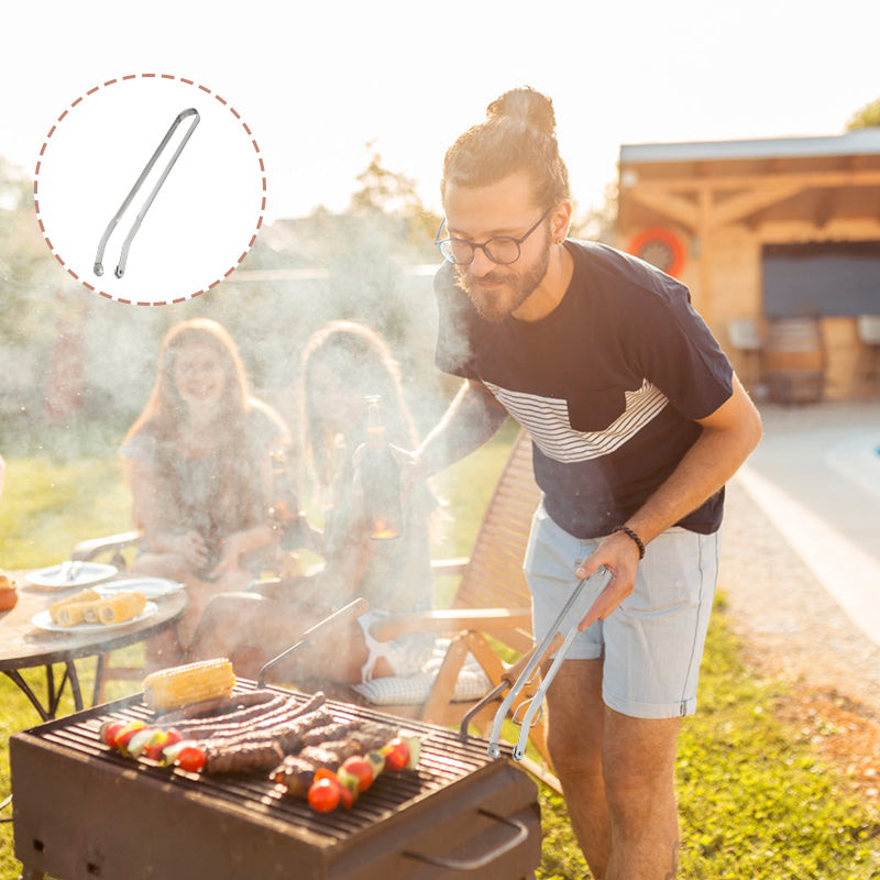 BBQ Grill Tongs for Sausage Turning