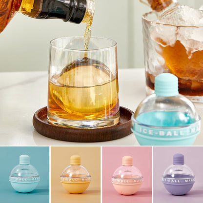 Colorful Ice Cube Light Bulb Molds