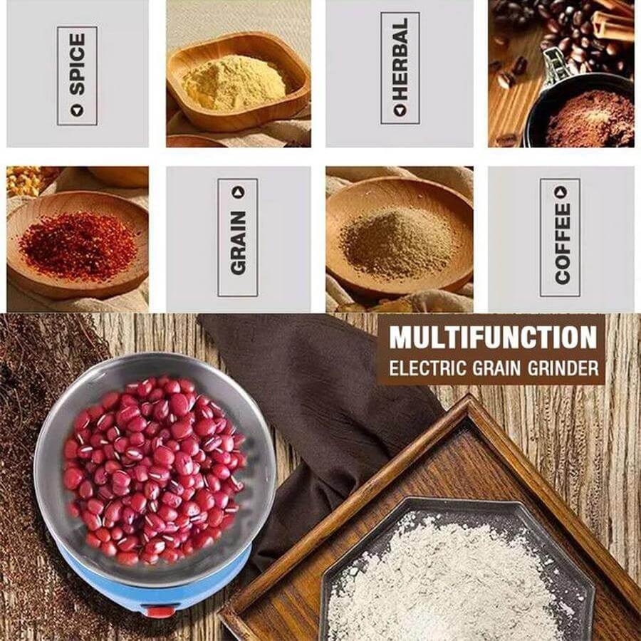 Compact Electric Spice Grinder Mill