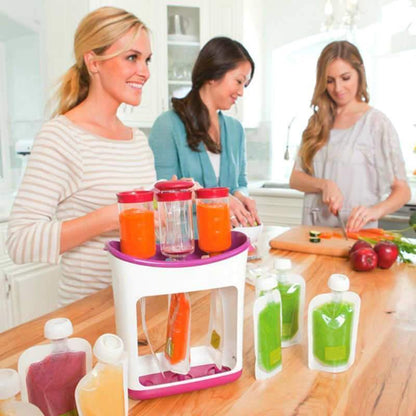 Easy Homemade Baby Food Maker Station