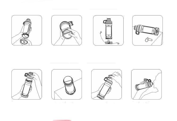 Fitness Phone Water Bottle