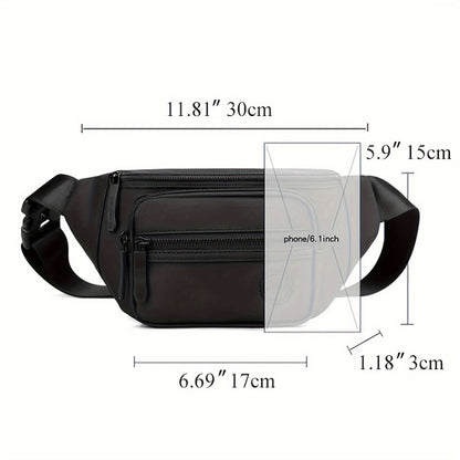 Versatile Men's Cross Body Sling Bag with Adjustable Strap