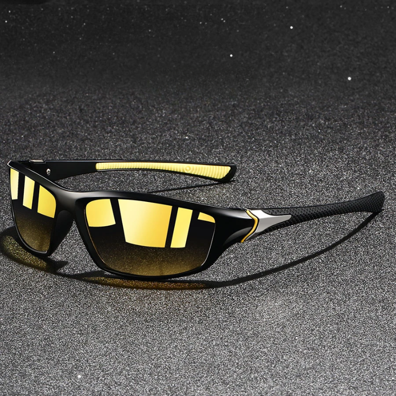 Men's Slim Polarized Shades - UV Protection Metal Frames