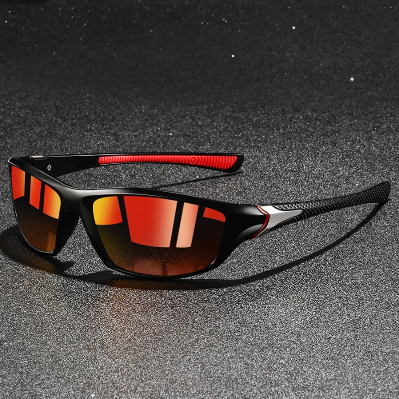 Men's Slim Polarized Shades - UV Protection Metal Frames