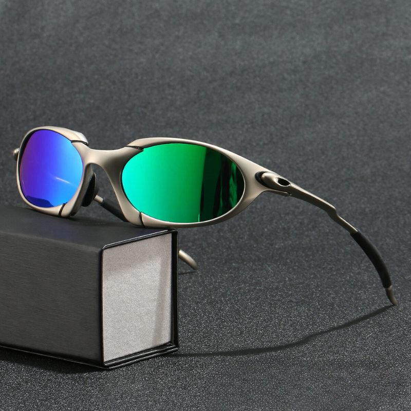 Men's Athletic Polarized Shades - Slim Metal Frame
