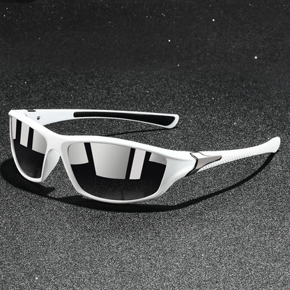 Men's Slim Polarized Shades - UV Protection Metal Frames - Fesara