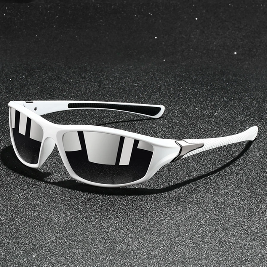 Men's Slim Polarized Shades - UV Protection Metal Frames - Fesara