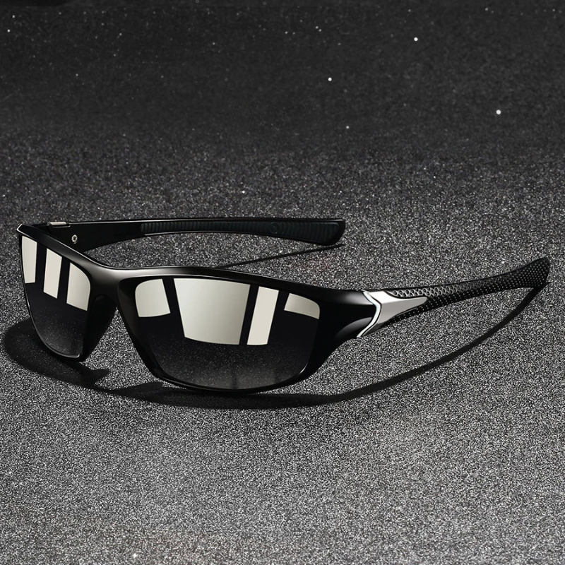 Men's Slim Polarized Shades - UV Protection Metal Frames