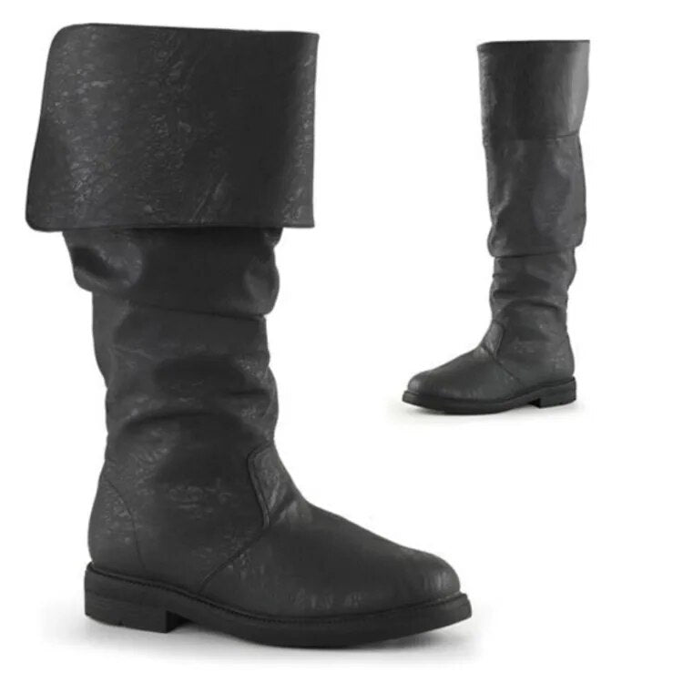 Trendy Men's Denim Ankle Boots - Strong and Comfy - Fesara