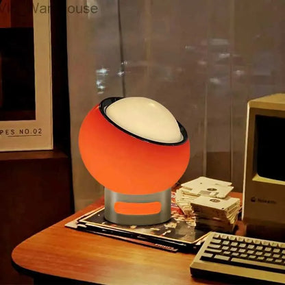 Classic Round Glass LED Desk Lamp