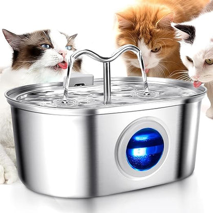 Quiet Pet Water Fountain for Cats - Fesara