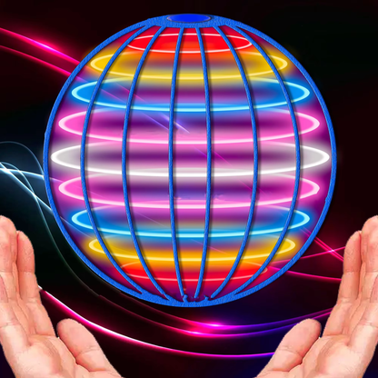 Colorful LED Floating Orb Lamp