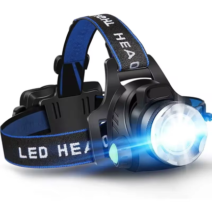 Bright Rechargeable LED Headlight for Outdoor Activities - Fesara