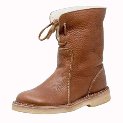 Warm Waterproof Insulated Snow Boots - Fesara