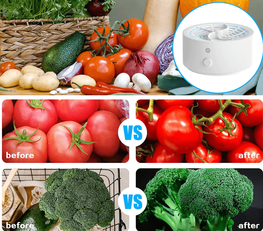 Fresh Food Washer | Compact Veggie Sanitizer
