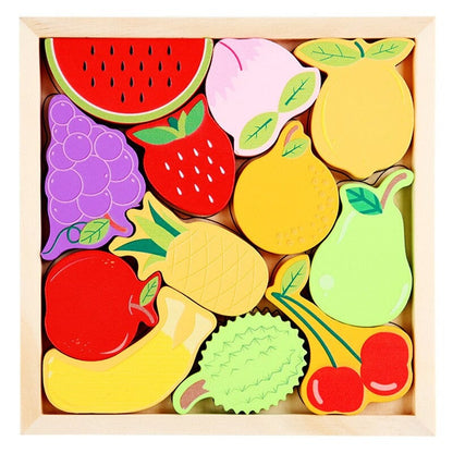 Wooden Brain Teaser Puzzle Set (3 Pack) - Fesara