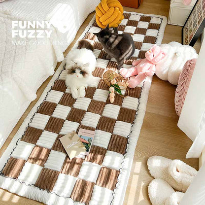 Soft Plush Blanket for Pets and Family
