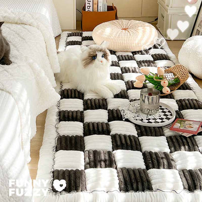 Soft Plush Blanket for Pets and Family
