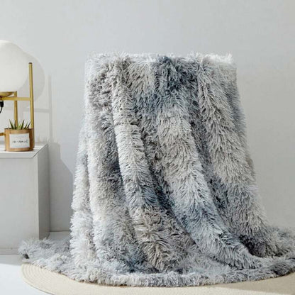 Fuzzy Faux Fur Throw Blanket - Throw Blanket - Wild Eye Vision