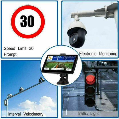 Advanced 7 Sat Nav with Live Traffic and UK Maps