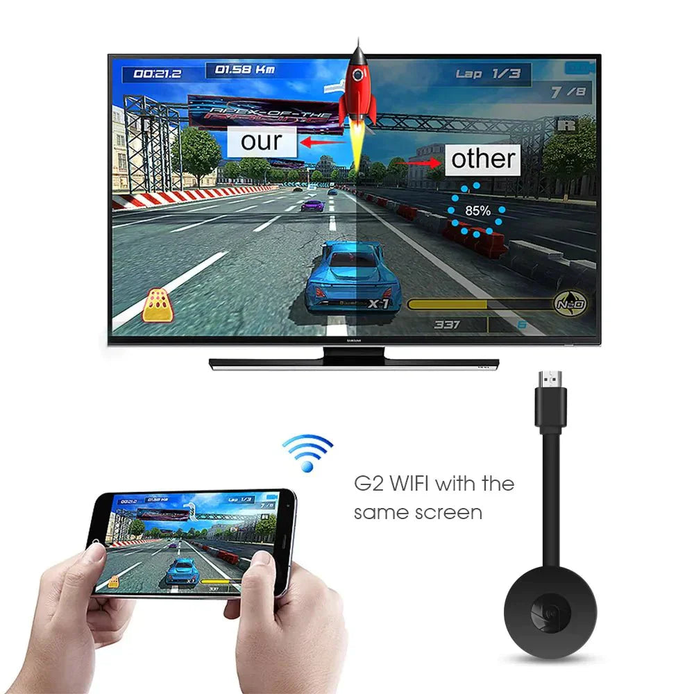 Wireless HDMI Streaming Media Receiver