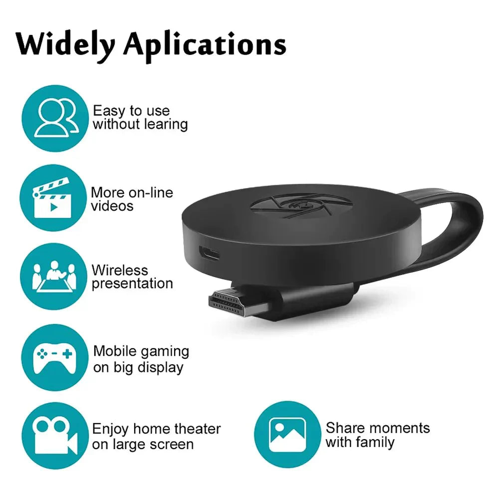 Wireless HDMI Streaming Media Receiver