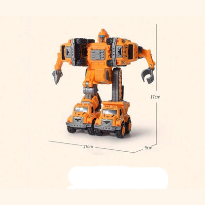 Fun 5 in 1 Transforming Car Toy Set