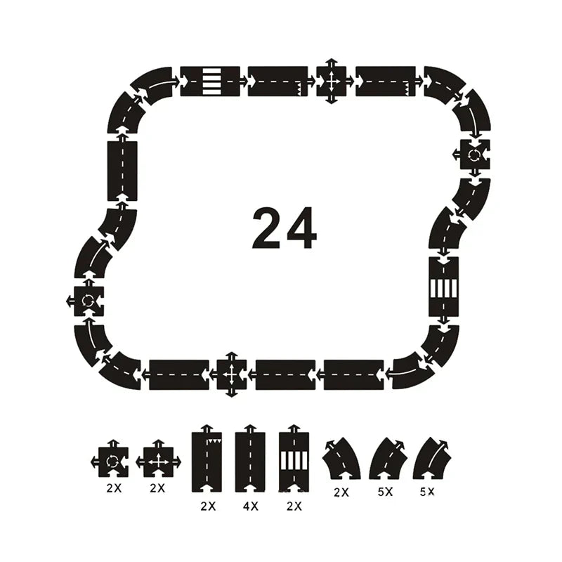Speedway Racing Track Set