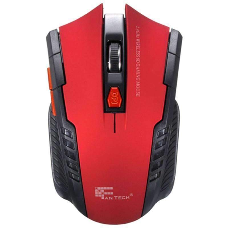 Compact Wireless Gaming Mouse 2000DPI Optical Sensor - Fesara
