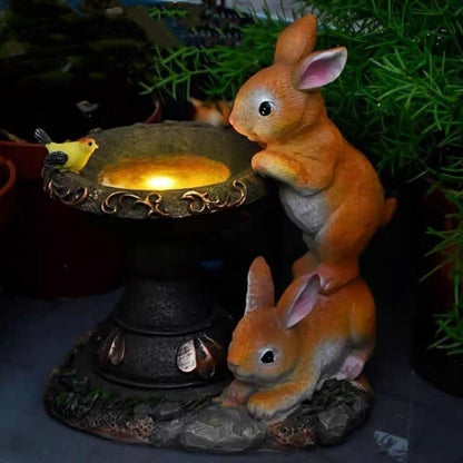 Garden Bunny Solar Lamp - Garden Lamp - Wild Eye Vision