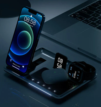 Quick 4-in-1 Wireless Charger for iPhone and AirPods
