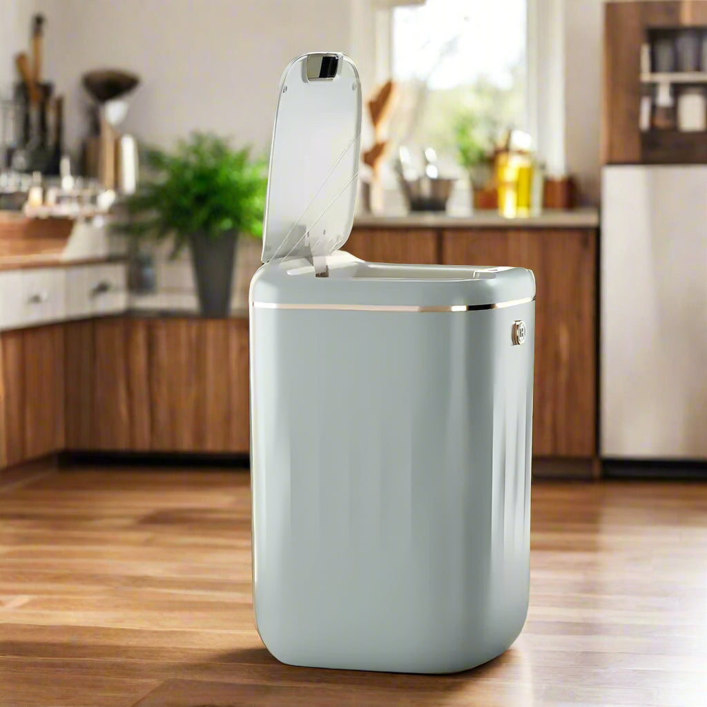 Automatic Touchless Trash Can with UV Sanitizer