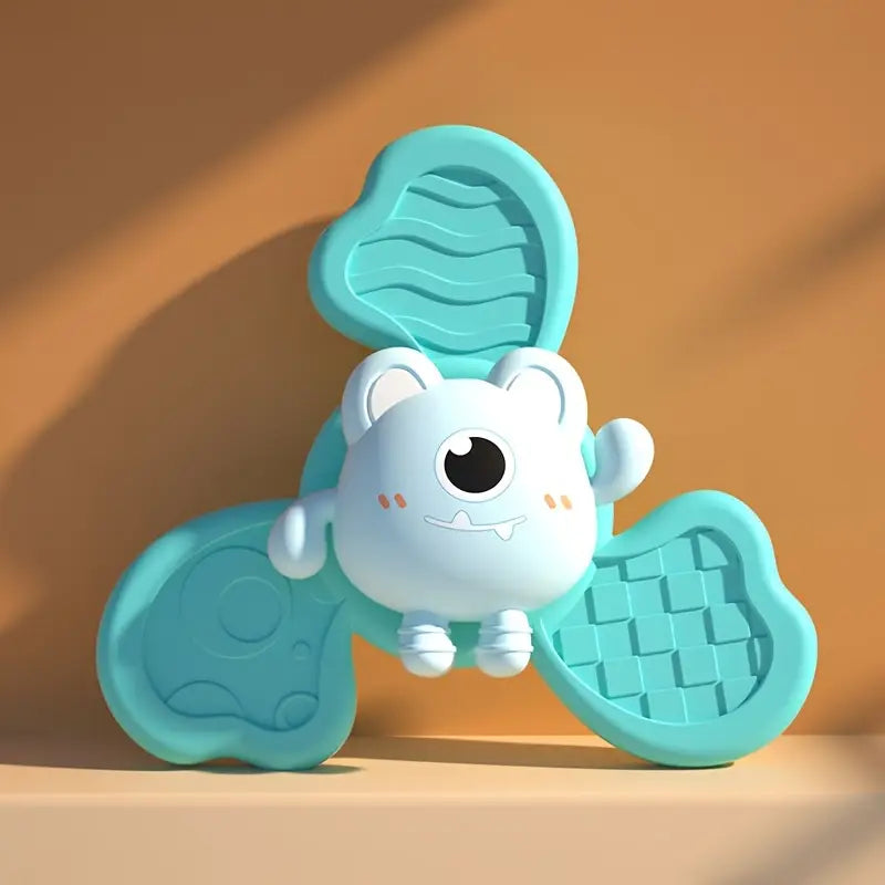 Fun Baby Bath Time Toys with Suction Cups - 3 Pack