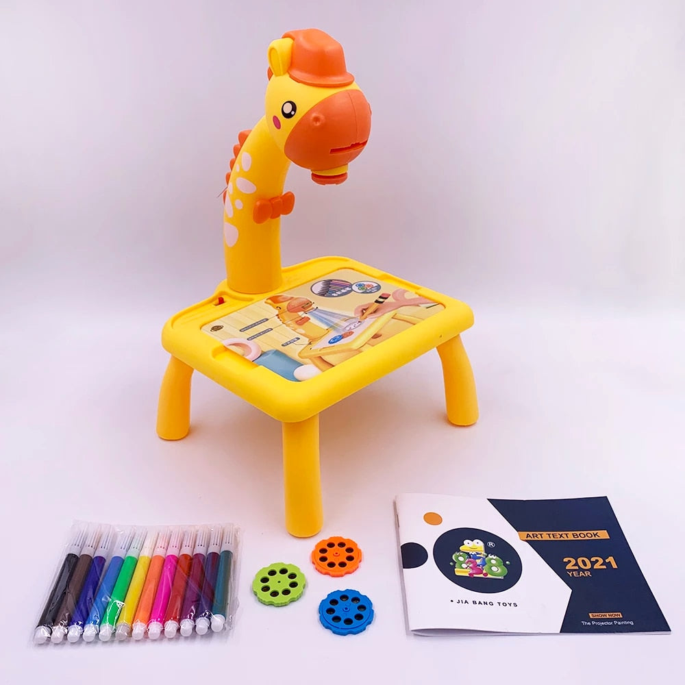 Fun Dinosaur Kids Art Table