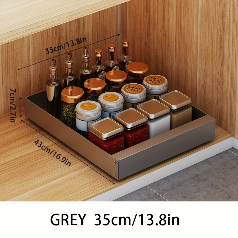Compact Kitchen Slide Out Storage Shelf