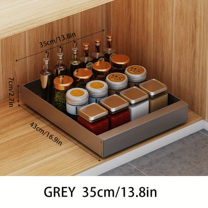 Compact Kitchen Slide Out Storage Shelf