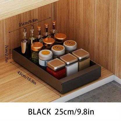 Compact Kitchen Slide Out Storage Shelf