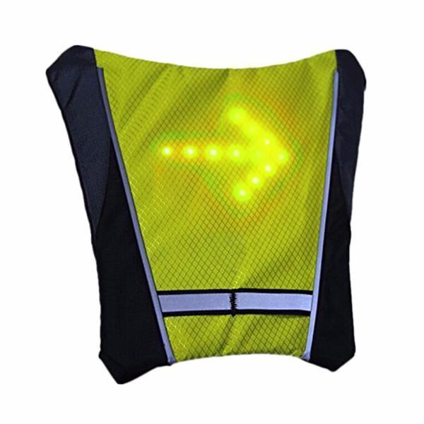 Visible LED Safety Vest for Cycling Outdoor Use