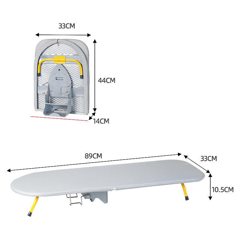 Portable Folding Ironing Board with Non Slip Feet