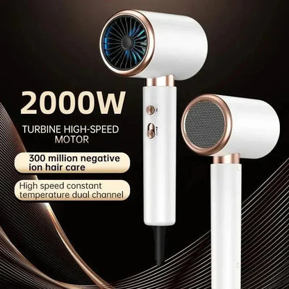 Powerful 2400W Ionic Fast Hair Dryer for Sleek Styling